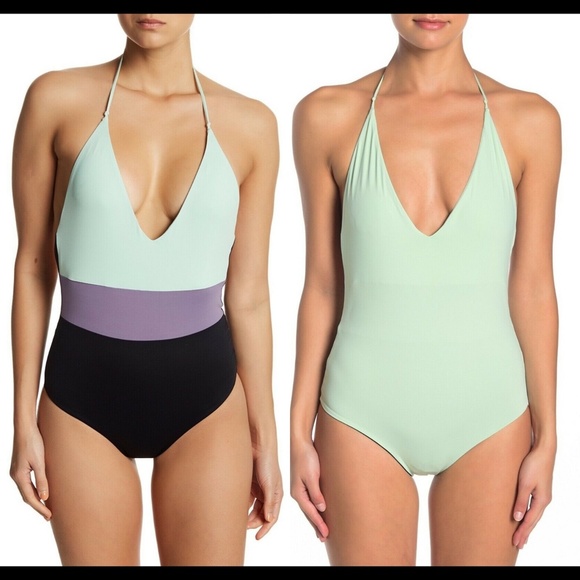NEW $130 TAVIK Chase One-Piece Swimsuit‎ in Seafom [SZ Medium ] - Picture 2 of 8